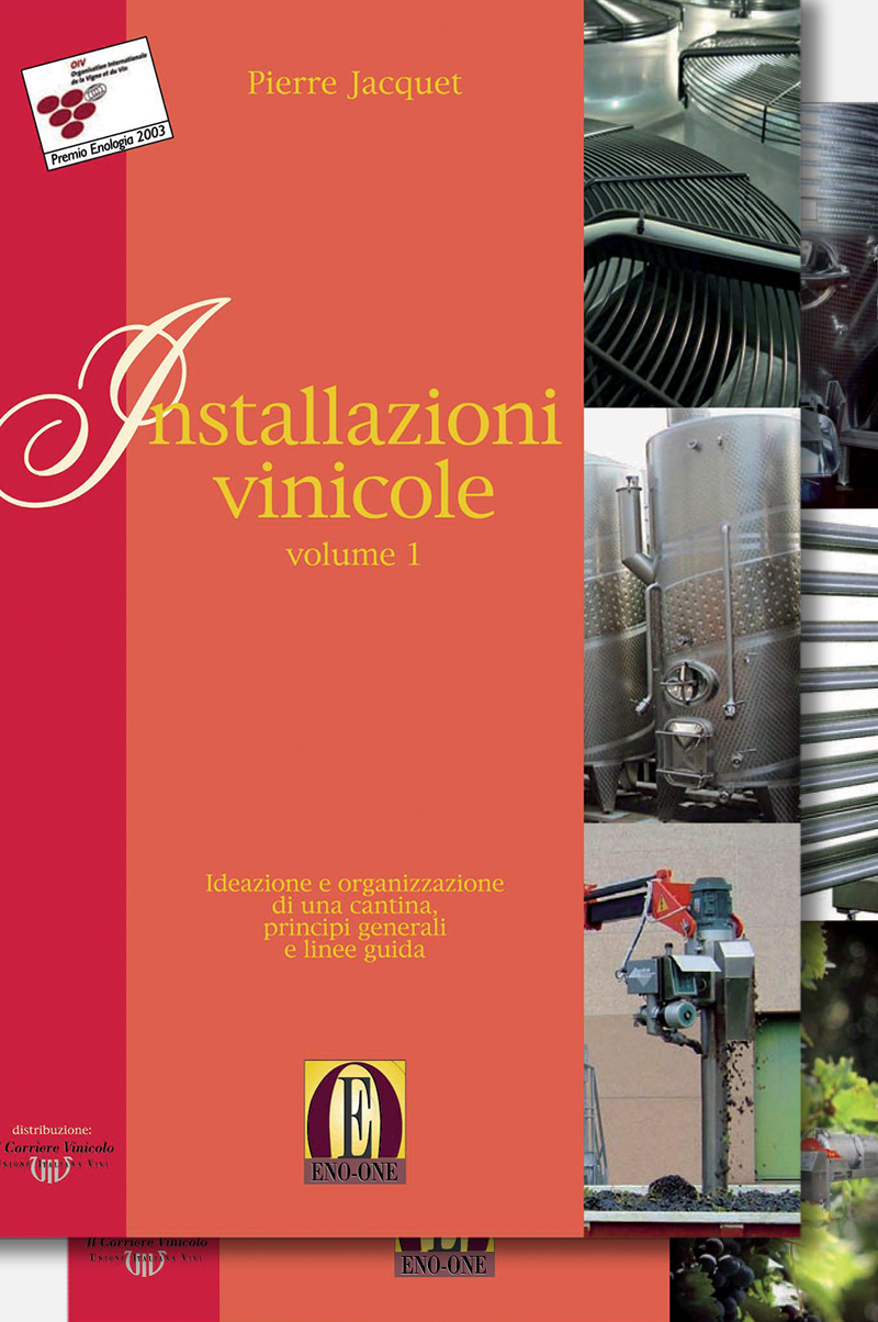 Copertina Libro Installazioni vinicole – volume 1 & 2