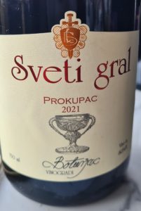 bottiglia vino Prokupac Botunjac