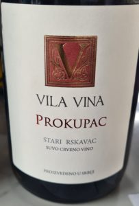 bottiglia vino Prokupac Vila Vina